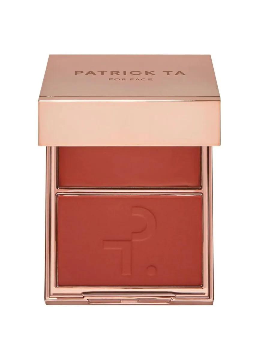 Палетка рум’ян Patrick Ta Major Headlines Double-Take Crème & Powder Blush – She’s Baked