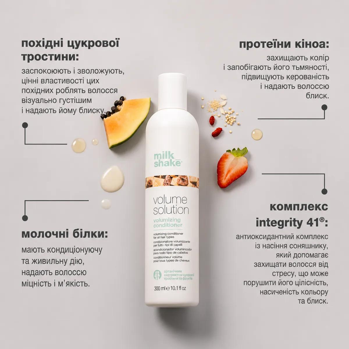 Кондиціонер milk_shake Volume Solution Volumizing Conditioner для об'єму волосся