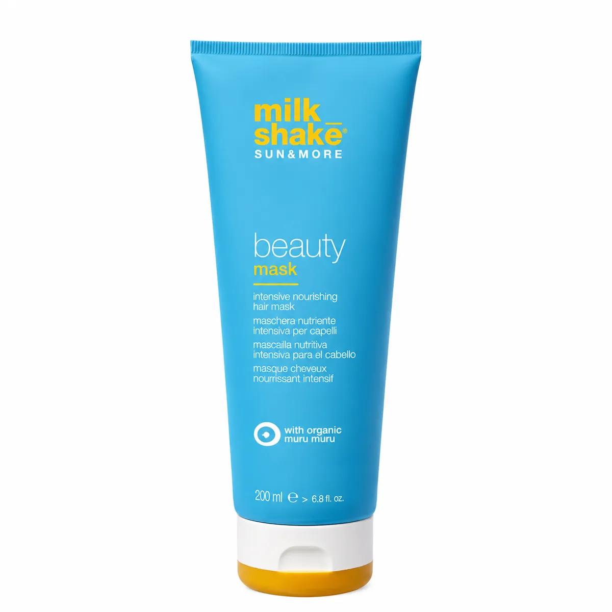 Інтенсивно зволожуюча та поживна маска для волосся Milk_Shake Sun & More Beauty Mask