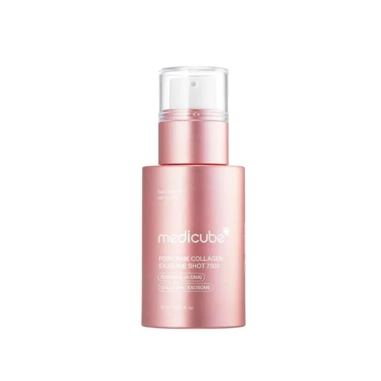 Medicube Сироватка з полінуклеотидами, колагеном та екзосомами PDRN Pink Collagen Exosome Shot 7500