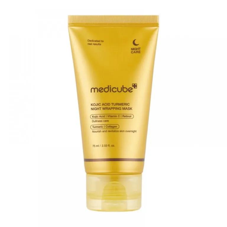Medicube Нічна маска-плівка з койєвою кислотою та куркумою Kojic Acid Turmeric Night Wrapping Mask
