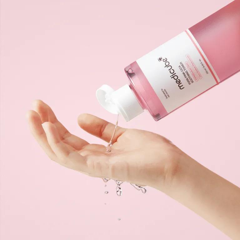 Medicube Заспокійливий тонер з полінуклеотидами та центеллою PDRN Pink Cica Soothing Toner