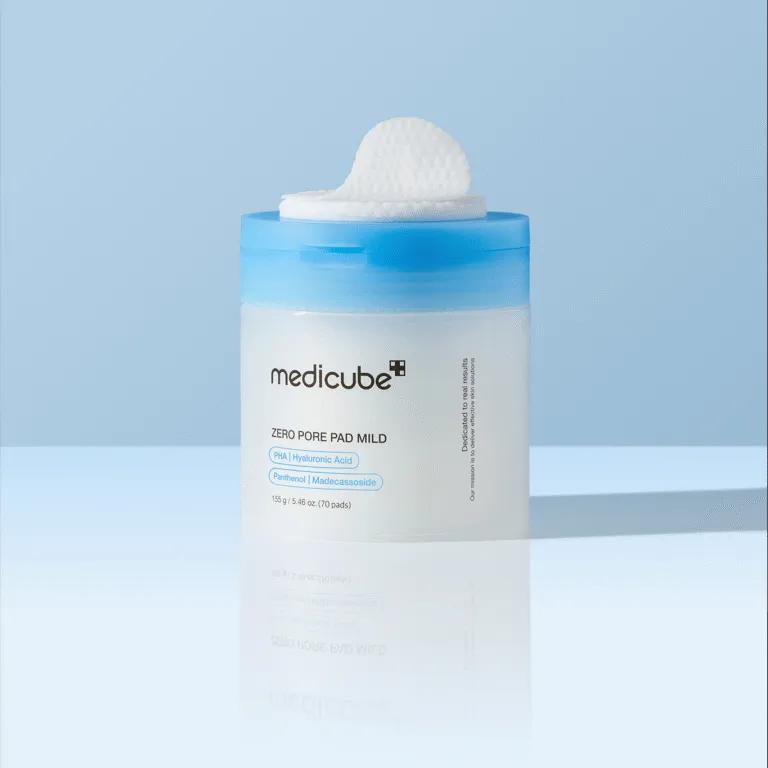 Medicube Пілінг-педи с глюконолактоном та мадекасосидом для чутливої шкіри Zero Pore Pad Mild