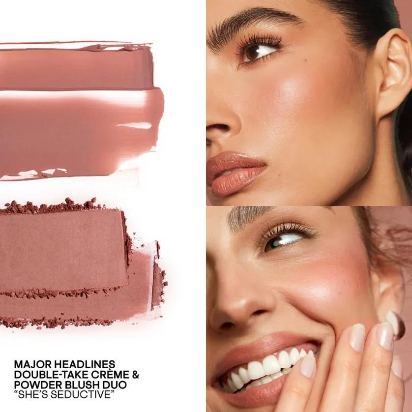 Patrick Ta Major Headlines Double‑Take Crème & Powder Blush Duo — “She’s Seductive”