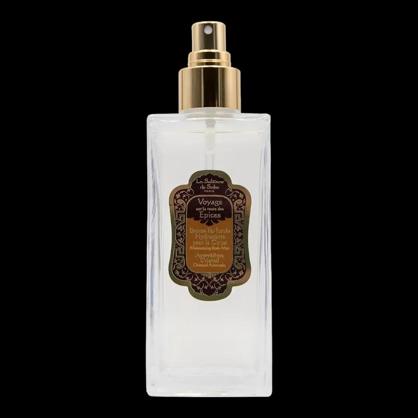 Парфумований спрей-міст для тіла Moisturizing Mist Oriental Ayurvedic Amber Vanilla Patchouli Fragrance