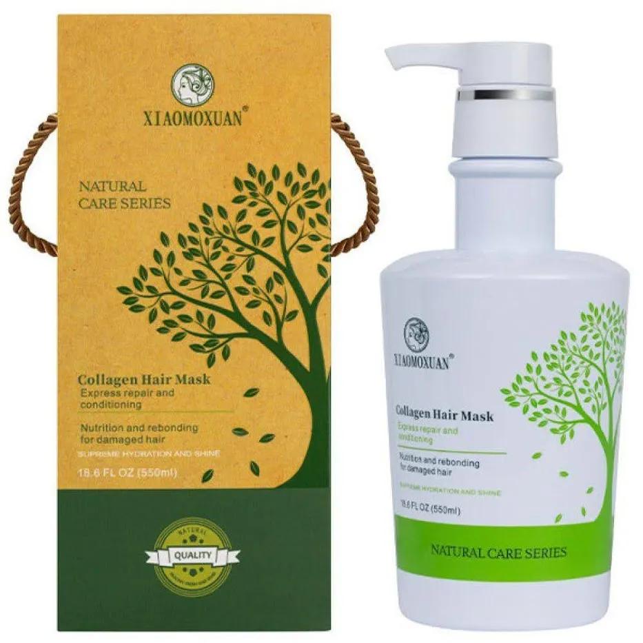 Маска з колагеном для відновлення волосся 550 ml New Collagen Xiaomoxuan