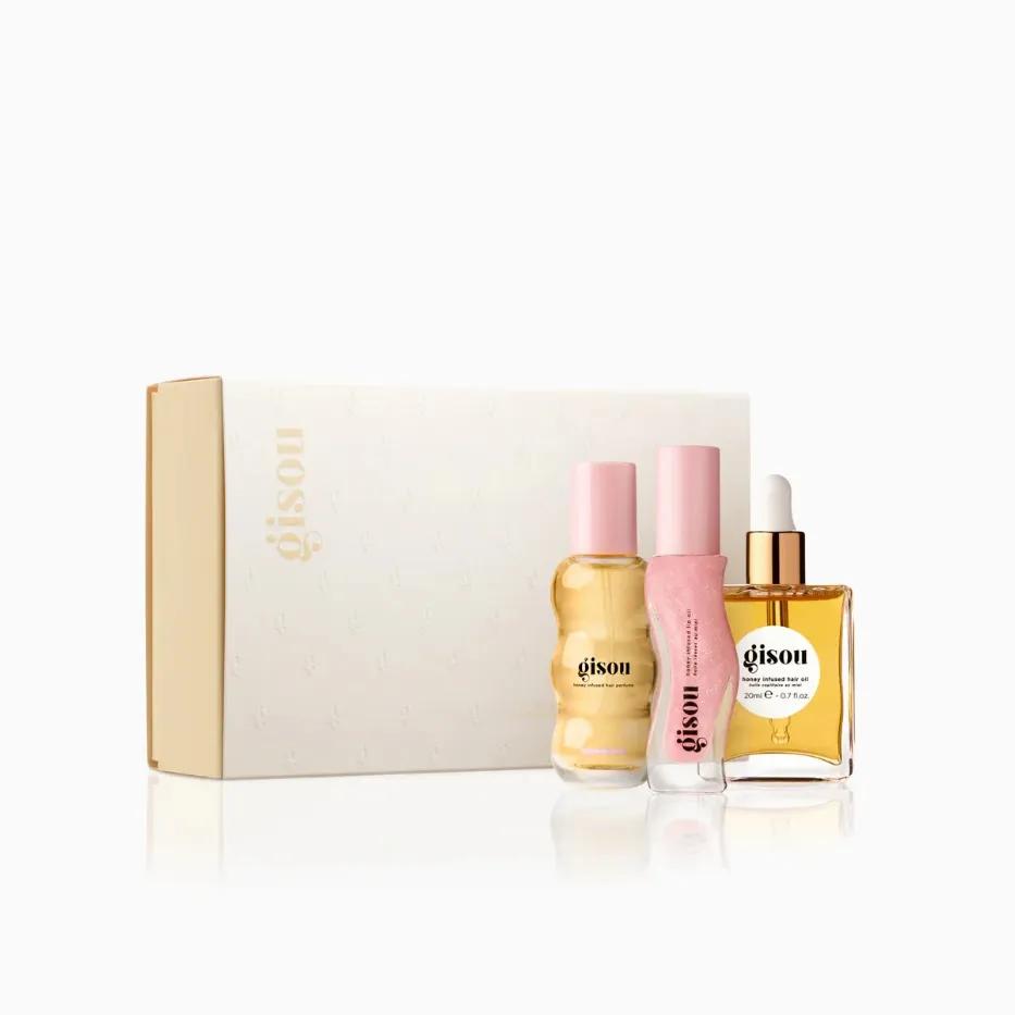 Лімітований подарунковий набір Gisou Honey Gloss On The Go
