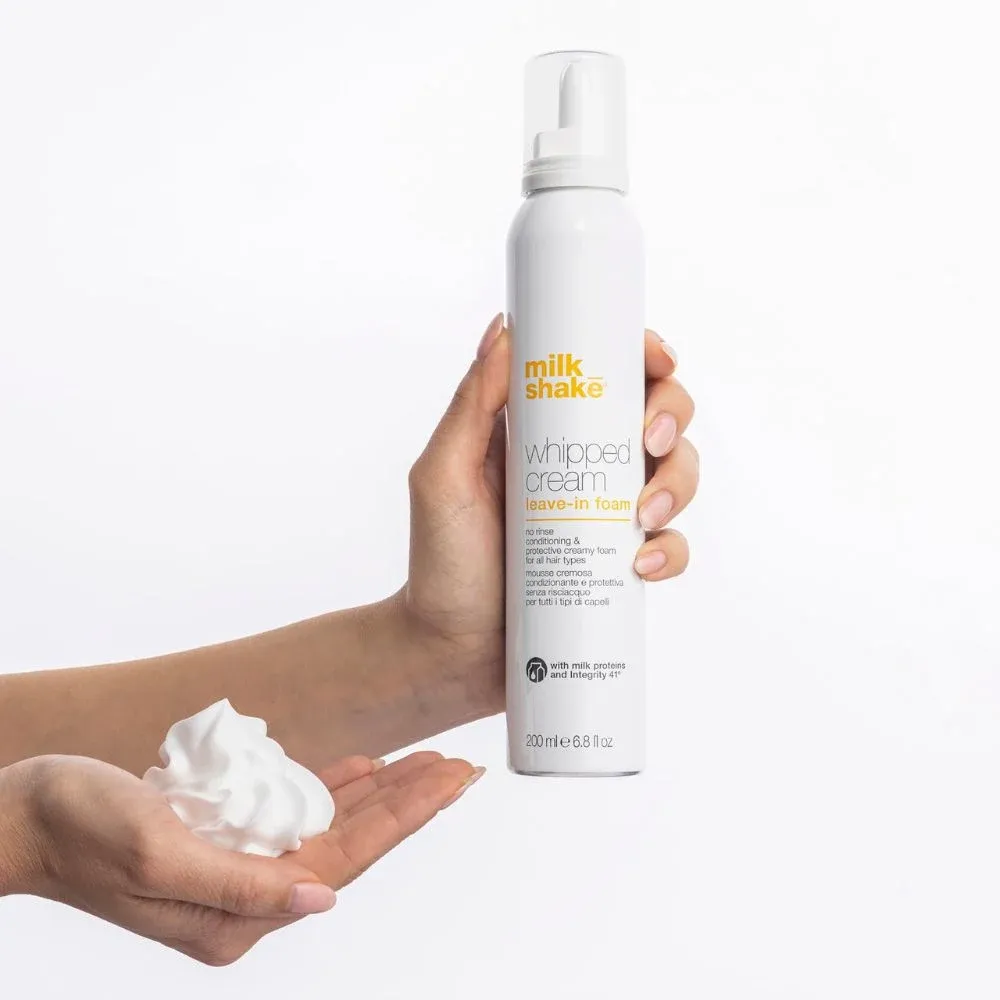 Незмивна крем-пінка для зволоження волосся Milk Shake Whipped Cream Leave-in Foam