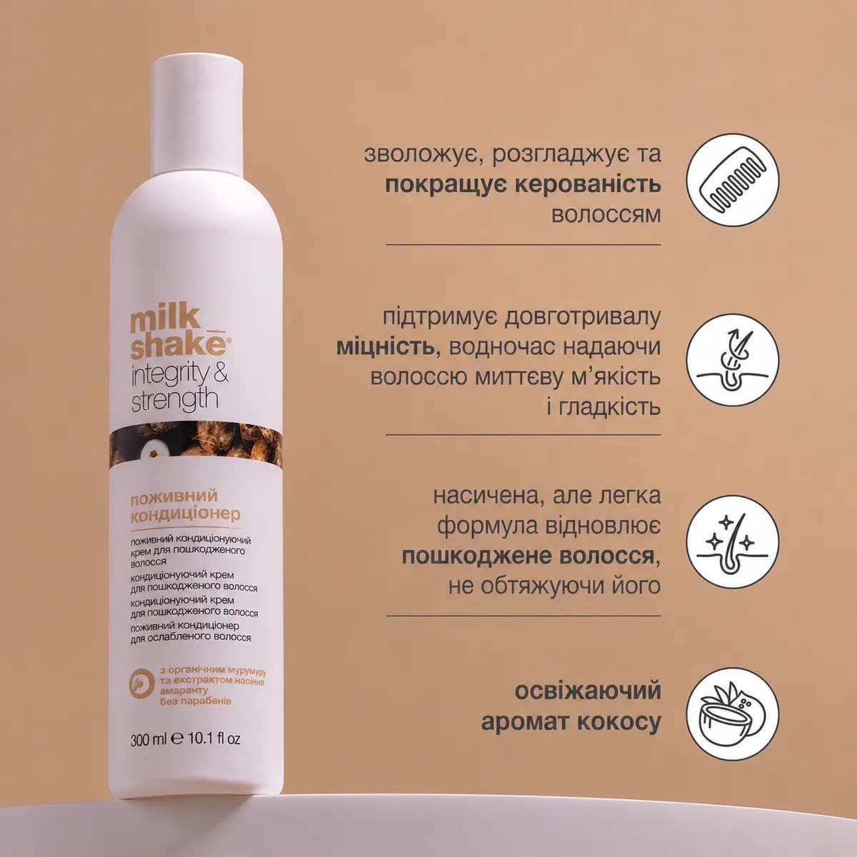 Кондиціонер для волосся Milk Shake Integrity Nourishing Conditioner