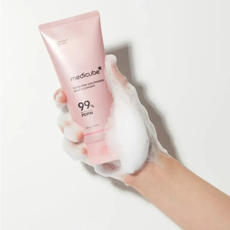 Medicube Пінка для вмивання з полінуклеотидами та ніацинамідом PDRN Pink Niacinamide Whip Cleanser