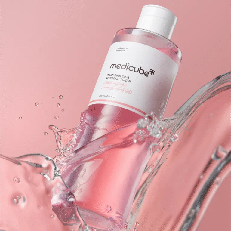 Medicube Заспокійливий тонер з полінуклеотидами та центеллою PDRN Pink Cica Soothing Toner