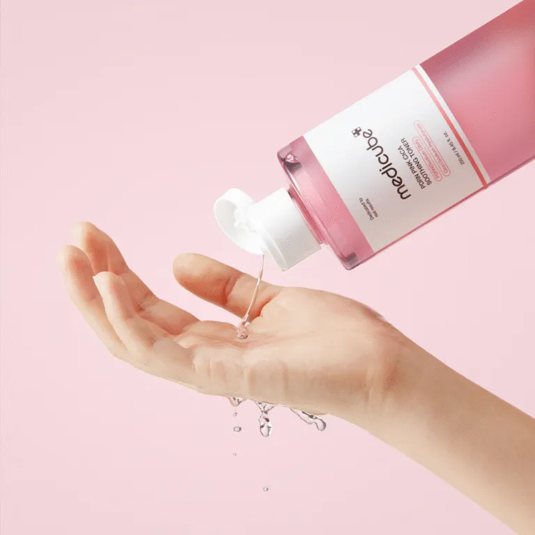 Medicube Заспокійливий тонер з полінуклеотидами та центеллою PDRN Pink Cica Soothing Toner